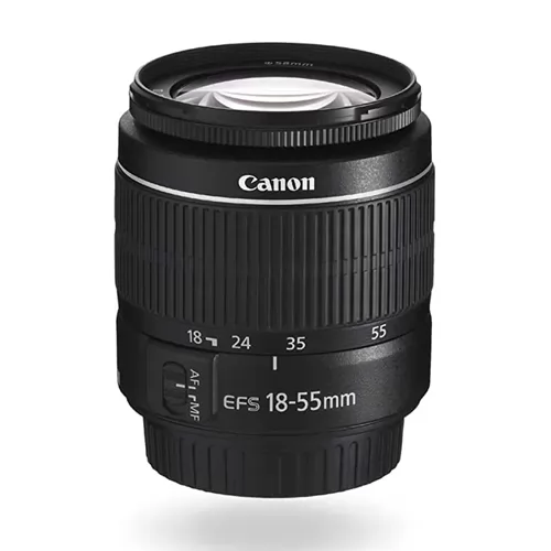  لنز کانن Canon EF-S 18-55mm f/3.5-5.6 III No Box  