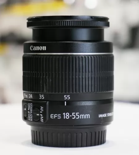  لنز کانن Canon EF-S 18-55mm f/3.5-5.6 III No Box  