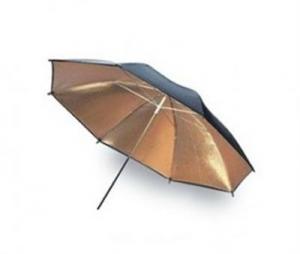 سافت باکس Double-Layer 80cm Gold (Inside) Black (Outside) Umbrella S-31 