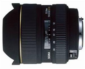 لنز Sigma12 - 24mm f4.5-5.6 EX DG HSM